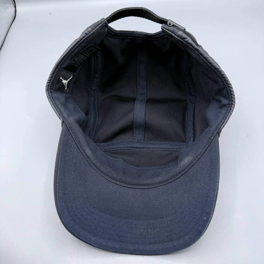 Air Jordan 5‎ Panel Hat Men Black Embroidered Jumpman Strap Back Cap